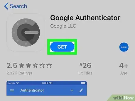 Image titled Restore Google Authenticator Step 5