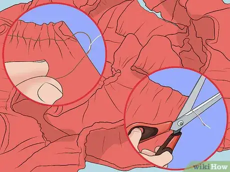 Image titled Add a Ruffle Edge to Blankets Step 5