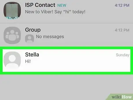 Image titled Video Chat on Viber on iPhone or iPad Step 6
