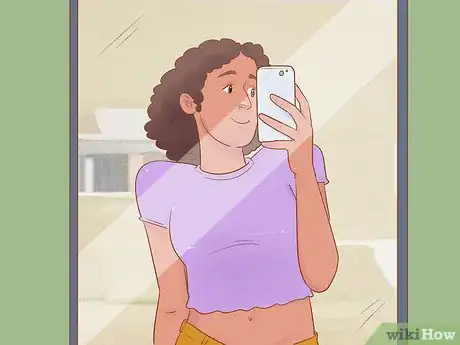Image titled Take a Mirror Selfie Step 4