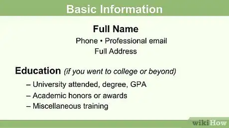 Image titled Write a Neat Resume Step 2