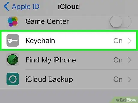 Image titled Use iCloud Keychain Step 4