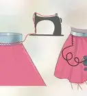 Make a Poodle Skirt Without a Pattern and With Minimal Sewing