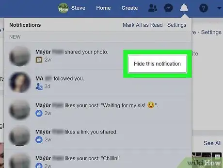 Image titled Clear Facebook Notifications Step 13