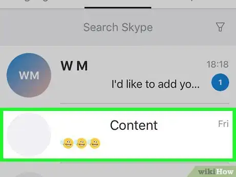 Image titled Mute a Group Chat on Skype on iPhone or iPad Step 3