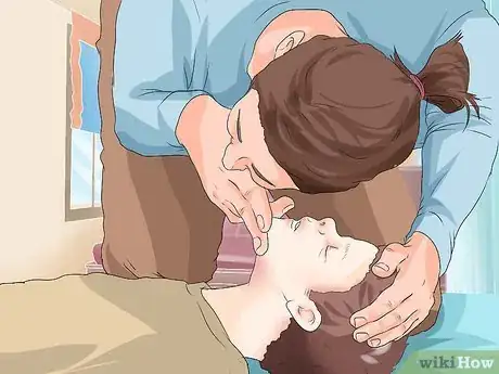 Image titled Treat an Unconscious Choking Adult or Child Step 10
