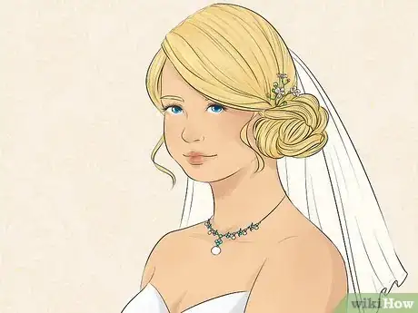 Image titled Style Bridal Hair Step 3