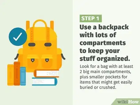 Image titled Pack a School Bag Step 6
