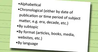 Write an Annotated Bibliography