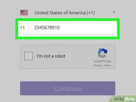 Image titled Create a Viber Account on PC or Mac Step 2