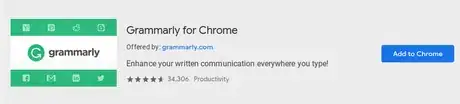 Image titled Install Grammarly Chrome Step 3.png