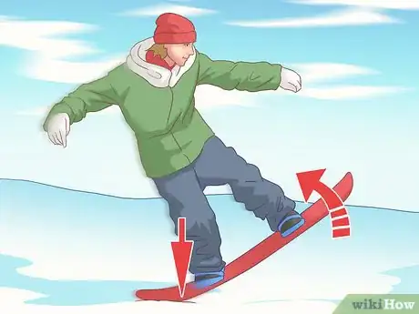 Image titled Ollie on a Snowboard Step 6