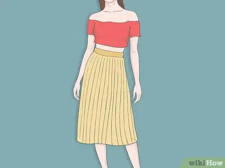 Image titled Wear a Plisse Skirt Step 3