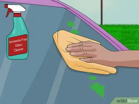 Image titled Stop Windshield Wiper Blades from Squeaking Step 2