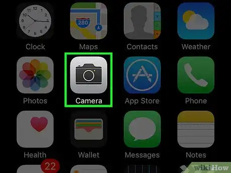 Image titled Zoom on the iPhone's Camera Step 1