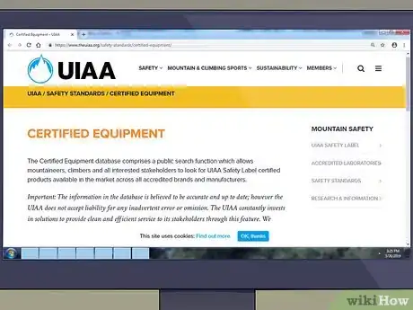 Image titled Buy a Climbing Harness Step 1