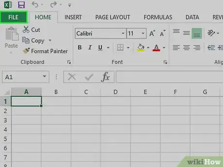 Image titled Create a Template in Excel on PC or Mac Step 2