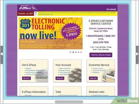 Image titled Get an E‐ZPass Step 3