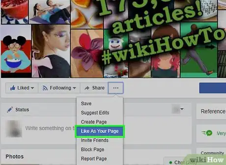 Image titled Like a Facebook Page As a Business Step 4