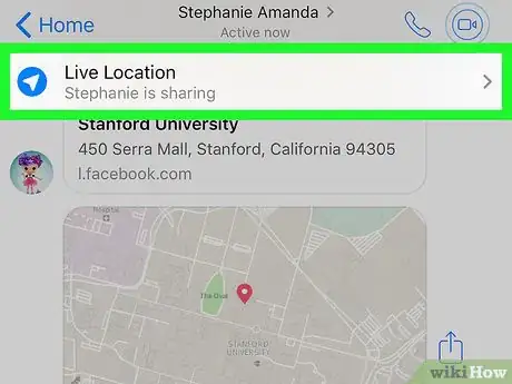 Image titled Find a Friend's Location on Facebook Messenger on iPhone or iPad Step 4