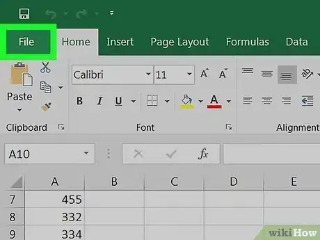 Image titled Recover an Unsaved Excel File on PC or Mac Step 2
