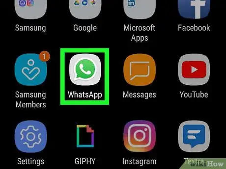 Image titled Share a Whatsapp Chat on Samsung Galaxy Step 1