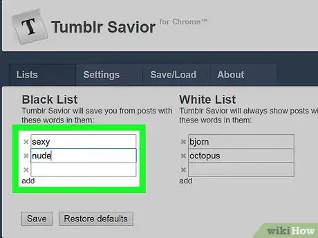 Image titled Blacklist on Tumblr Step 18