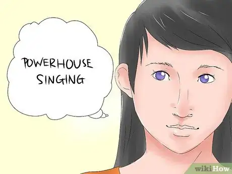 Image titled Be a Good Female Powerhouse Singer Step 1