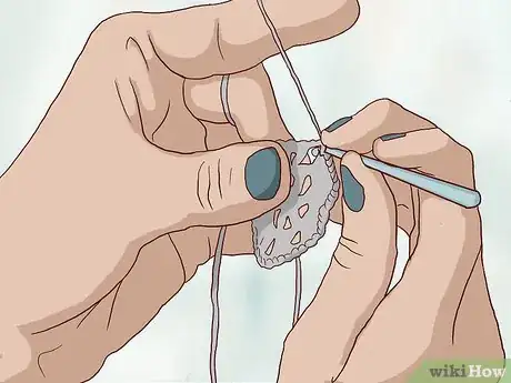 Image titled Crochet a Snowflake Step 9