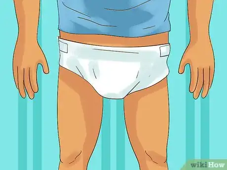 Image titled Change a Disposable Adult Diaper While Standing Step 14