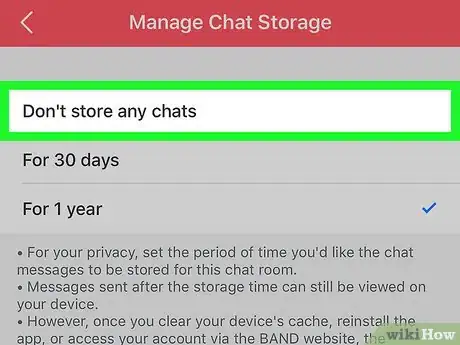 Image titled See Archived Messages on the BAND App Step 8