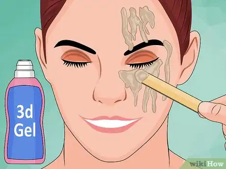 Image titled Do Melted Face Costume Makeup Step 9