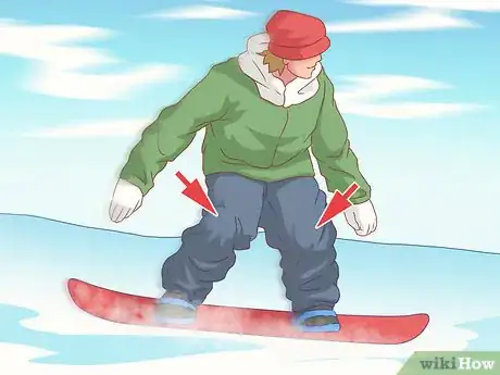 Image titled Ollie on a Snowboard Step 4