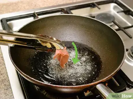 Image titled Deep Fry Bacon Step 3