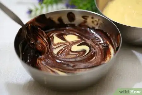 Image titled Make a Vanilla and Coffee Marble Cake Step 8