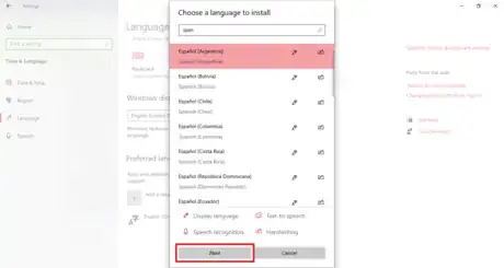 Image titled Windows 10 Select Language Click Next.png