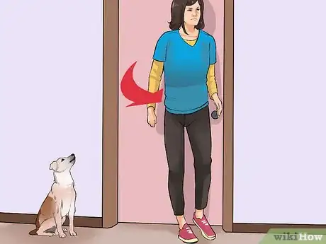 Image titled End Dog Separation Anxiety With Desensitization Step 5