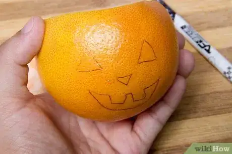 Image titled Make a Jack O'Lantern from an Orange Step 4