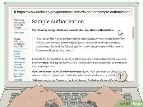 Image titled Obtain Military Records Step 8