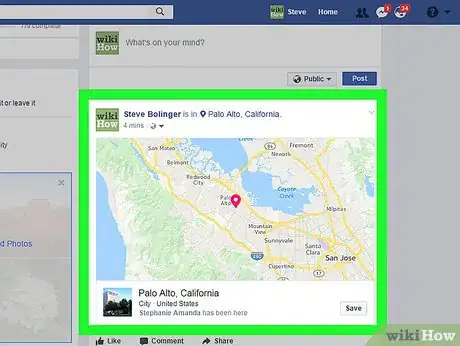 Image titled Remove the Location from Posts on Facebook Step 11