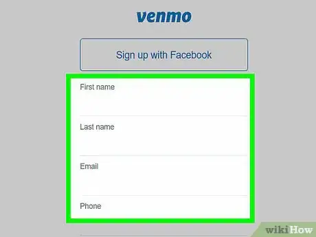 Image titled Create a Venmo Account on a PC or Mac Step 3