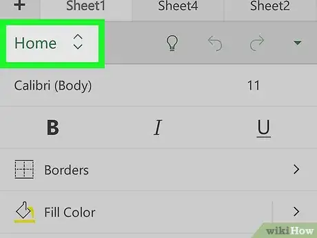 Image titled Hide Gridlines in Excel on Android Step 4