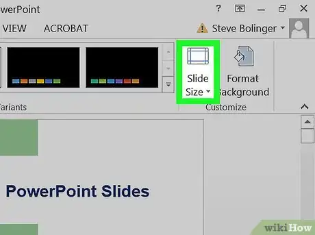 Image titled Change Slide Size in PowerPoint on PC or Mac Step 4