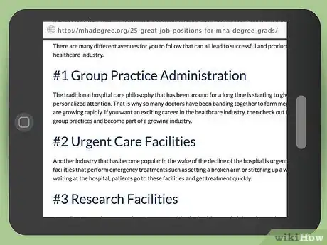 Image titled Get an MHA Degree Step 10