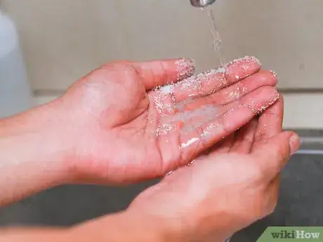 Image titled Get Super Glue off of Your Hands with Salt Step 2
