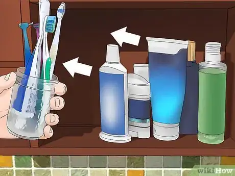 Image titled Organize Bathroom Cabinets Step 1