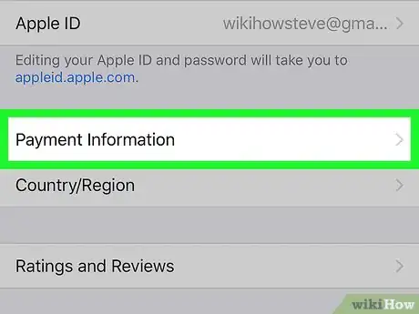 Image titled Change Your iTunes Payment Method on iPhone or iPad Step 7