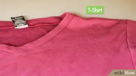 Image titled Make a Slit Sided T Shirt Step 1