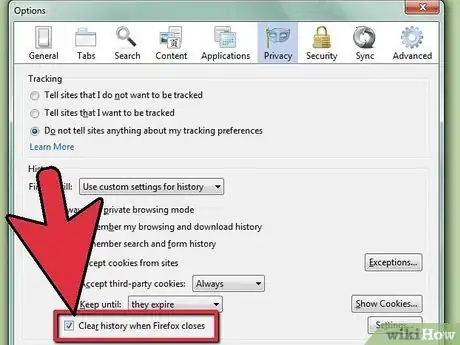 Image titled Clear the Cache in Firefox Step 11