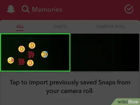 Image titled Share Snaps on Snapchat Step 6